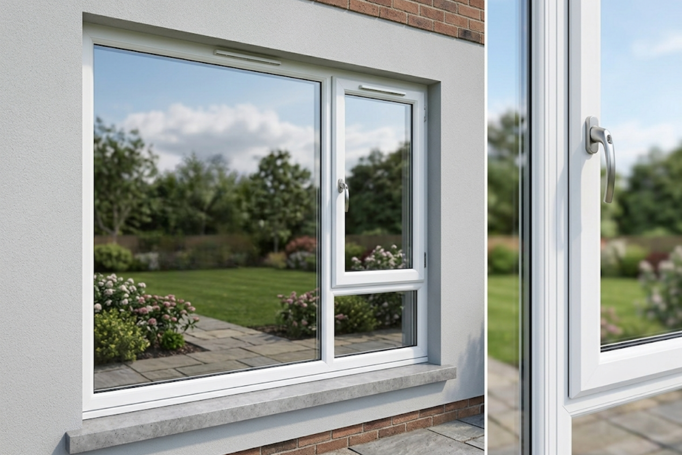 uPVC Combination Window website image